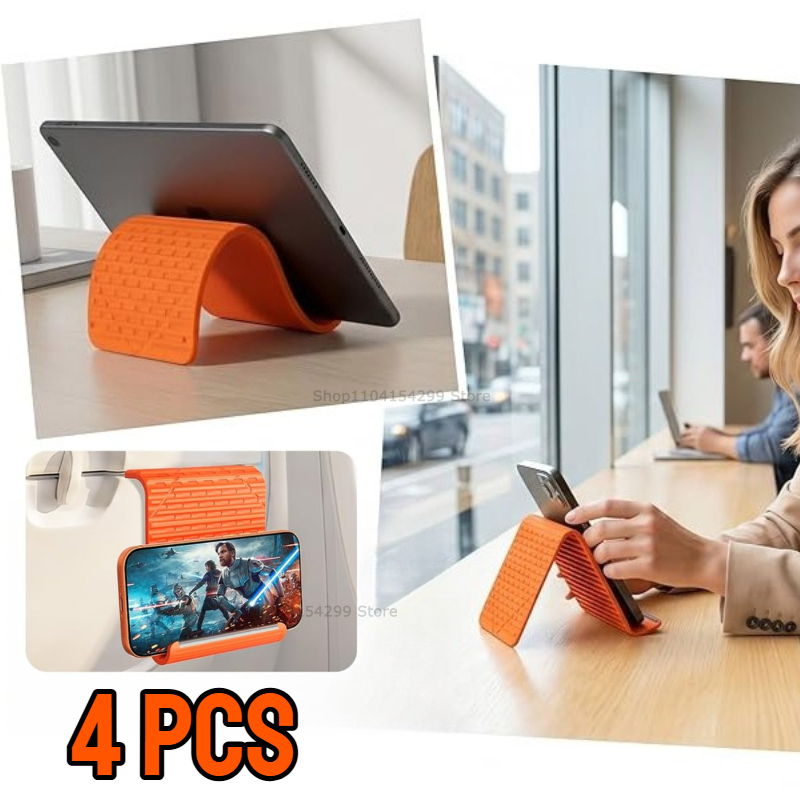 Laptop Stand Portable - Elastyczny, składany silikonowy uchwyt na telefon,