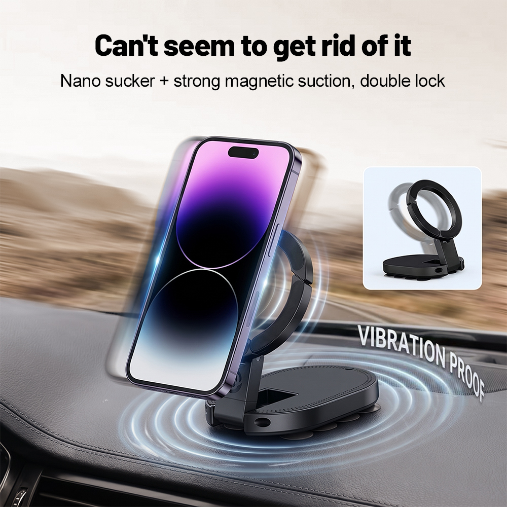 Laptop Stand Portable - 360 ° Obrotowy uchwyt magnetyczny na