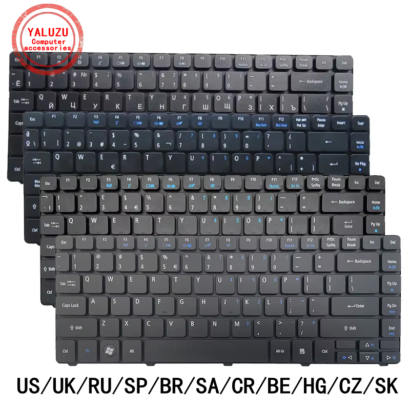 Laptop Accessories Acer - Klawiatura do laptopa US/UK/RU/SP/BR/SA/CR/BE/HG/CZ/SK do ACER