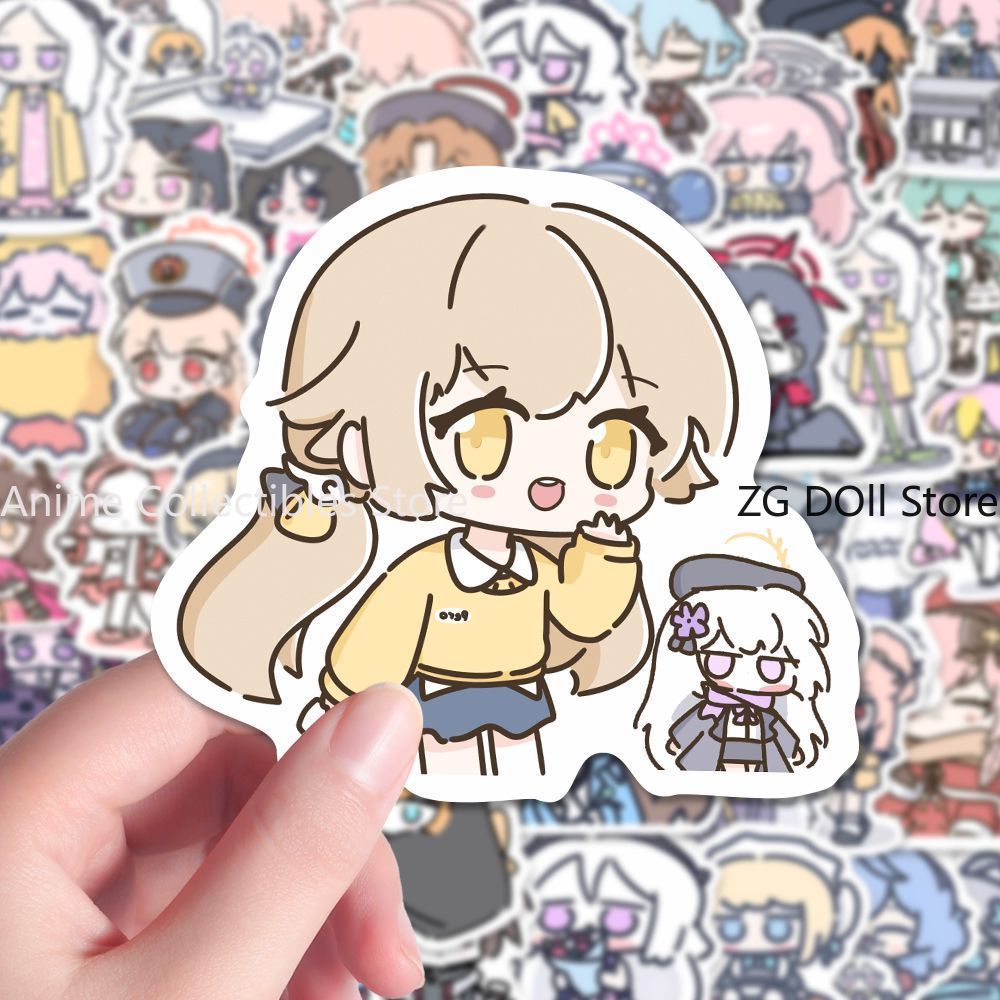 Laptop Original Accessories - 80 szt. Naklejek Anime Blue Archive