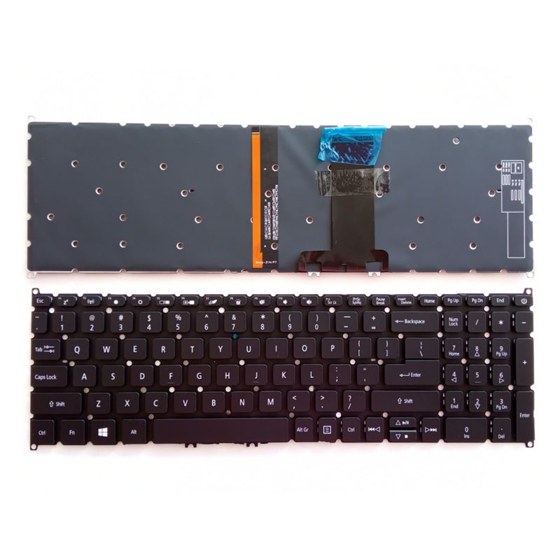 Laptop Accessories Acer - Klawiatura do laptopa US dla ACER