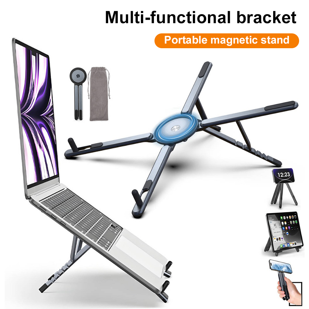 Laptop Stand Portable - Przenośny magnetyczny uchwyt na telefon i