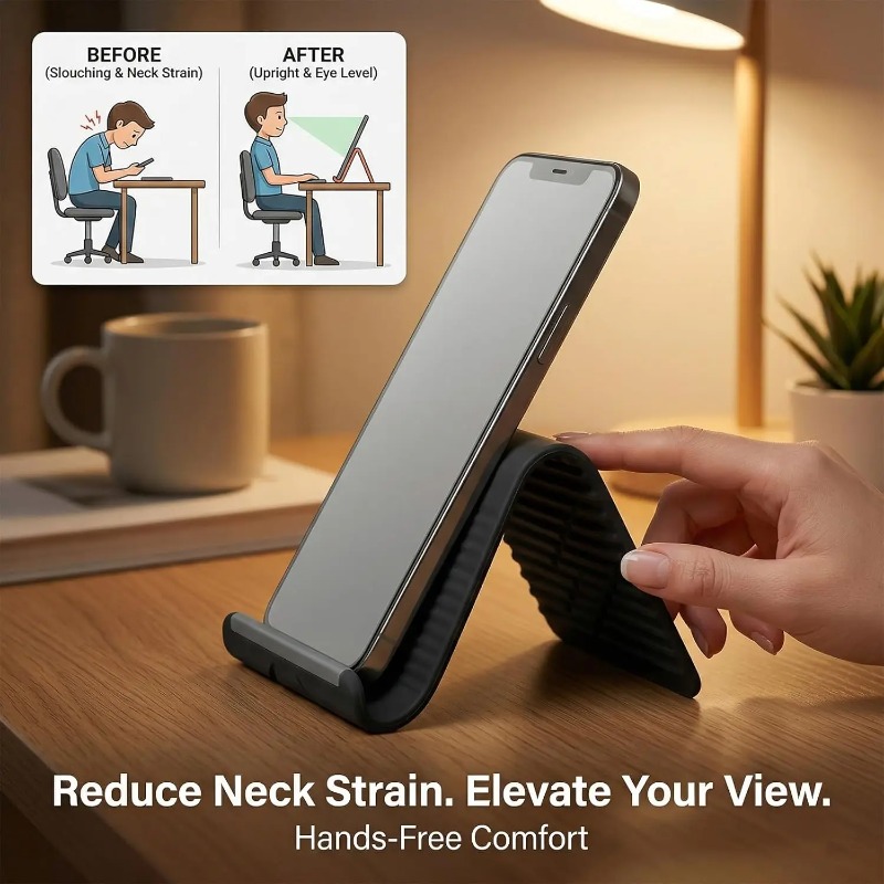 Elastyczny, składany silikonow – Laptop Stand Portable recenzja i cena