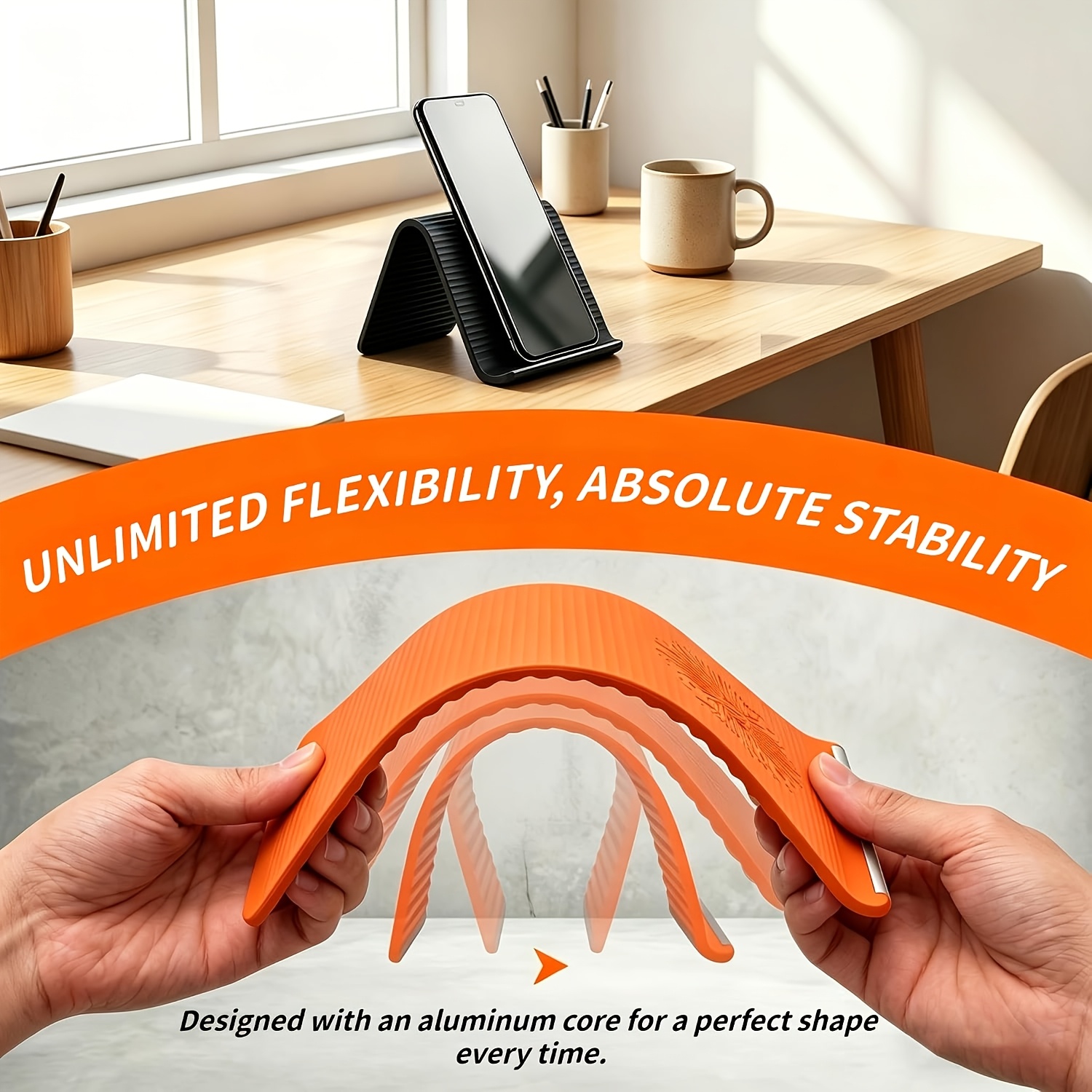 Elastyczny, składany silikonow – Laptop Stand Portable recenzja i cena