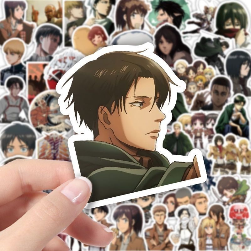 60 szt. Naklejek Anime Atak Ty – Laptop Original Accessories recenzja i cena