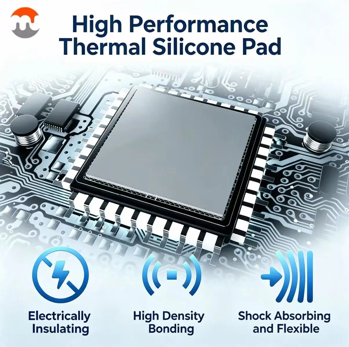 Podkładka termoprzewodząca MJ- – Laptop Cooling Pad recenzja i cena