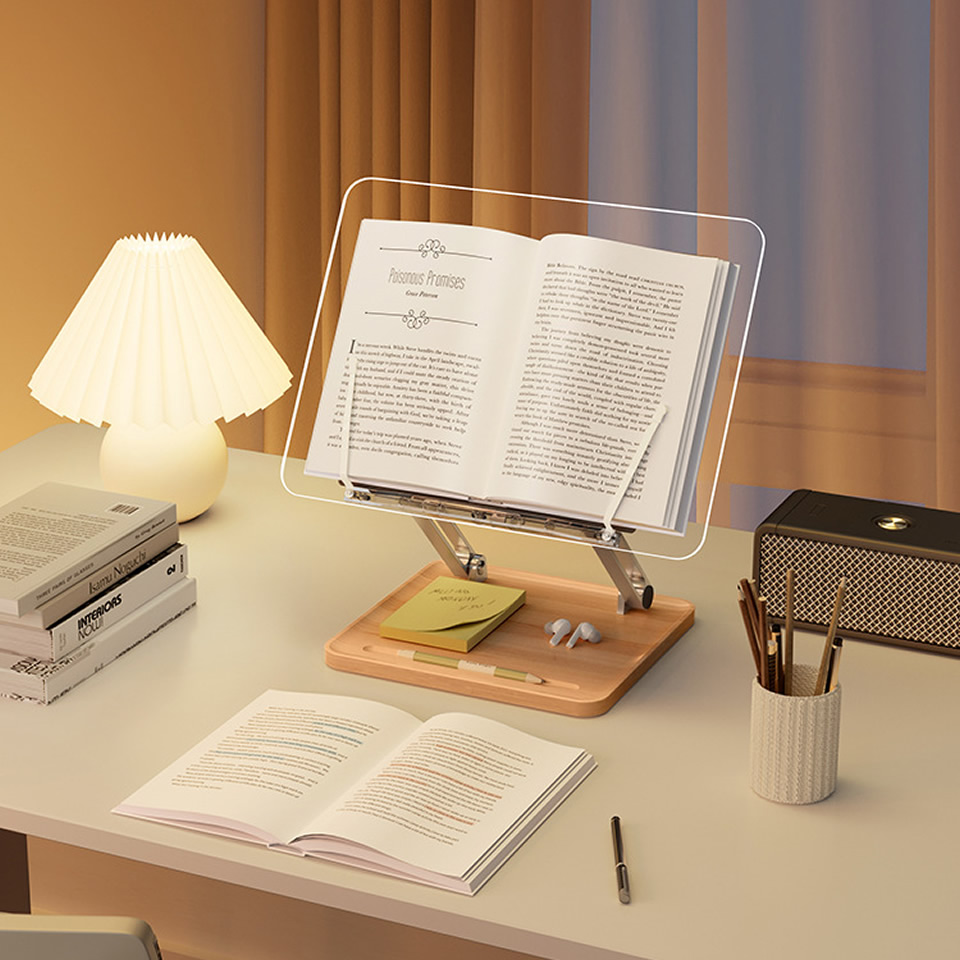 Drewniany stojak do czytania z – Laptop Accessories Holder recenzja i cena