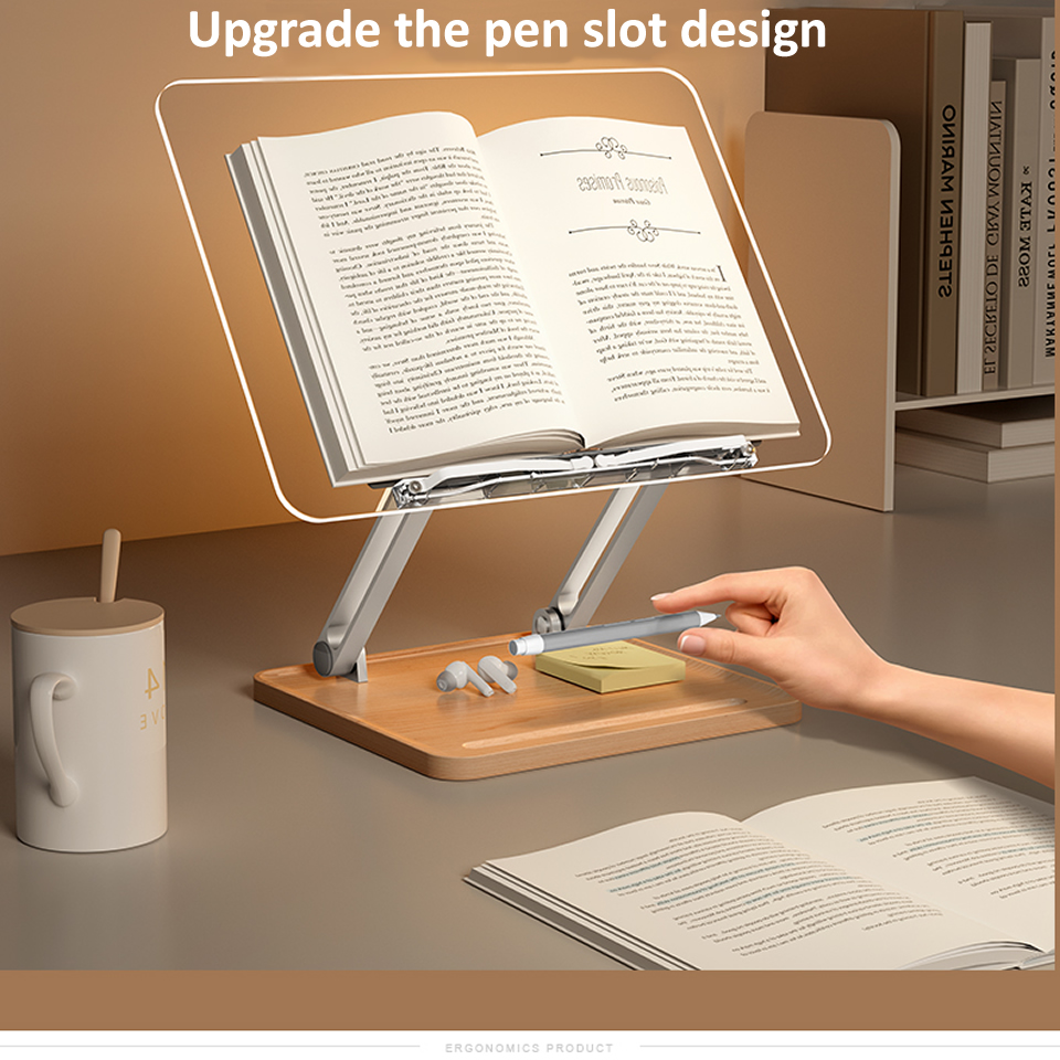Drewniany stojak do czytania z – Laptop Accessories Holder recenzja i cena