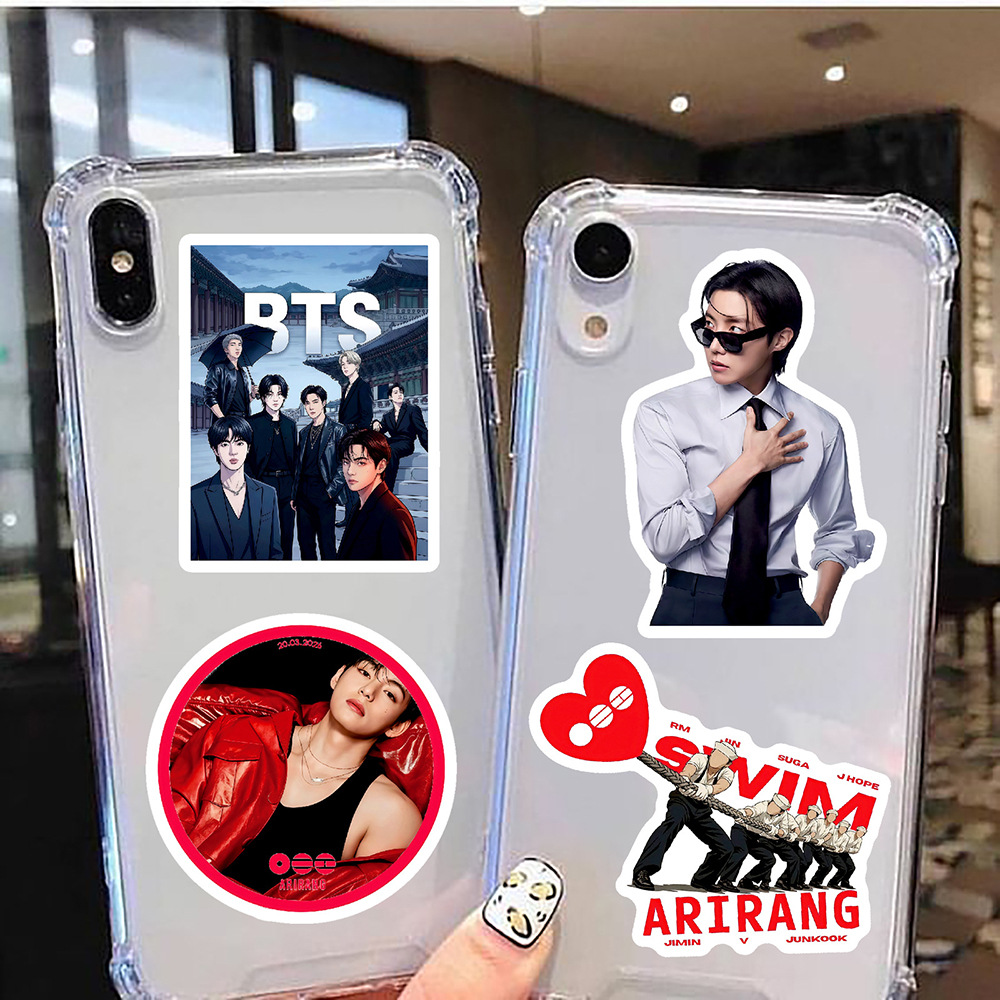 Naklejki z motywami BTS, grupy – Laptop Accessories All recenzja i cena
